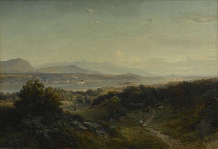 Landscape, Hyde Park, New York, Johann Hermann Carmiencke